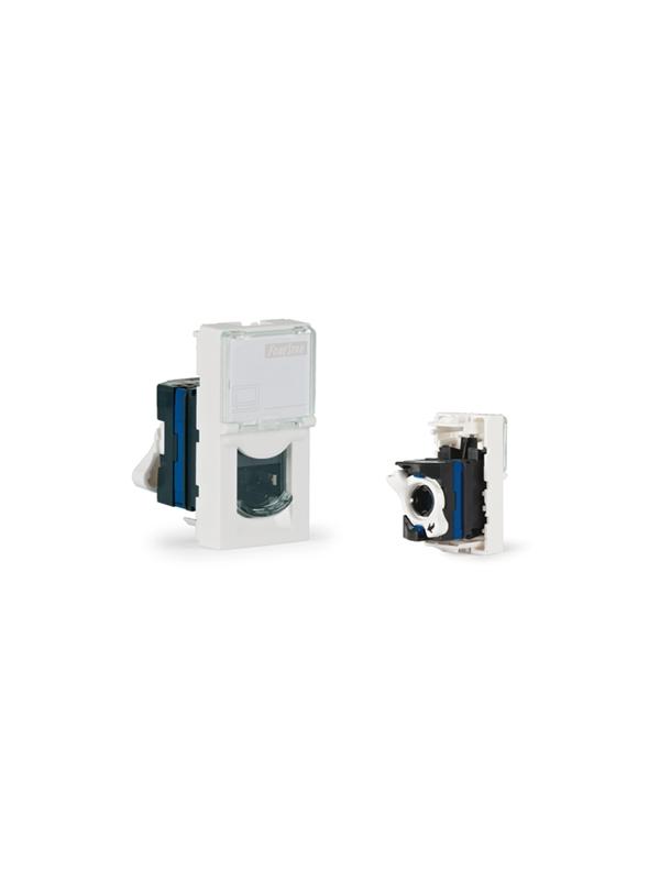 PANEL FONESTAR WP-19RJ RJ45 FTP CAT6 - Panel de pared con conector RJ-45 FTP categora 6.