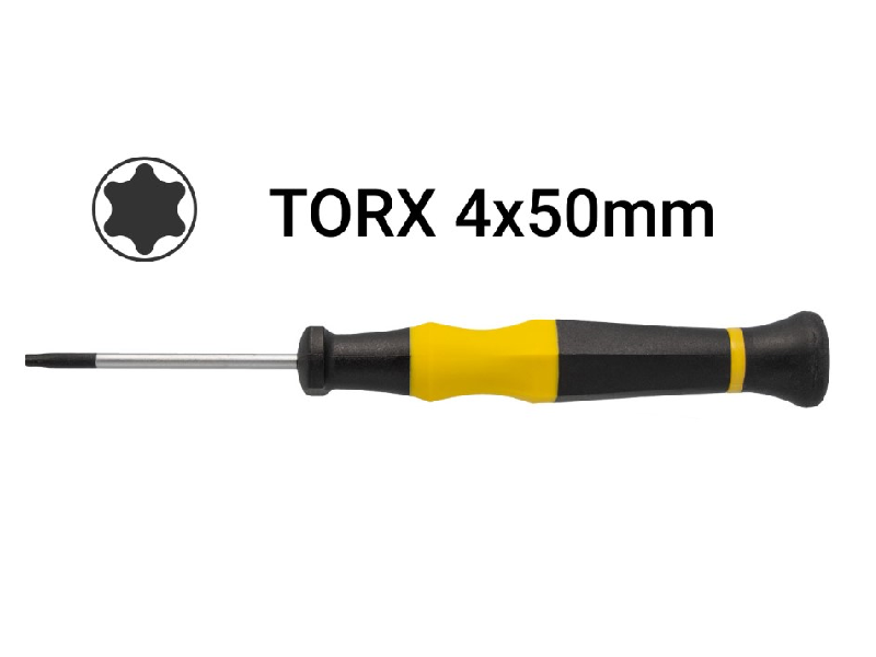 DESTORNILLADOR PRECISION TORX T4x50mm